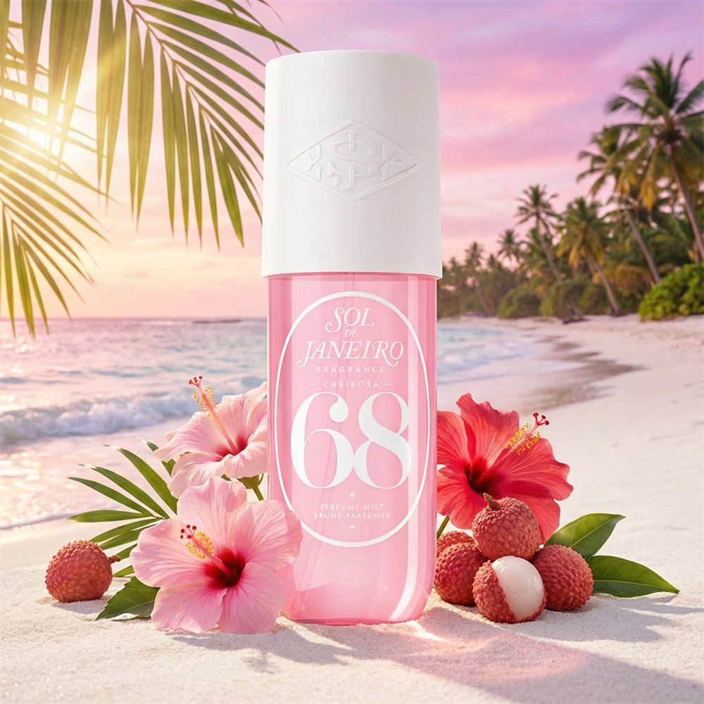 90ml bottle of Sol De Janeiro 68 perfume mist